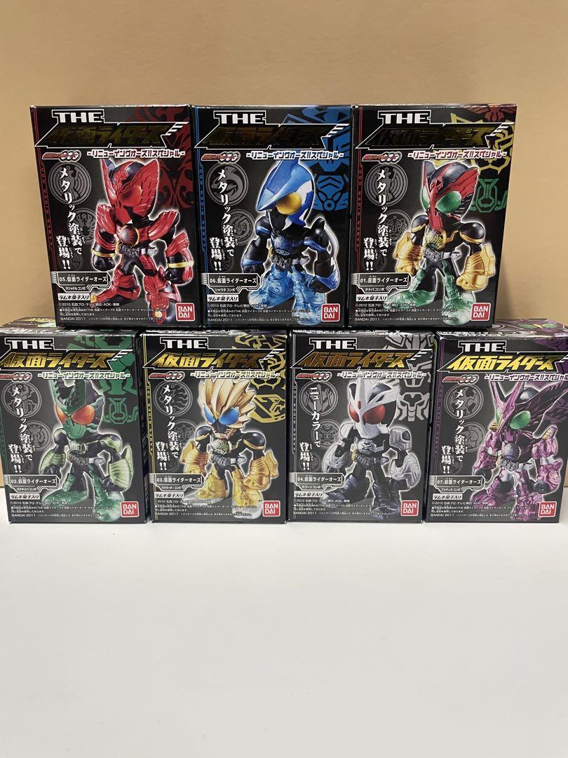 THE 仮面ライダーズ リニューイング オーズ スペシャル 全7種 6,600円