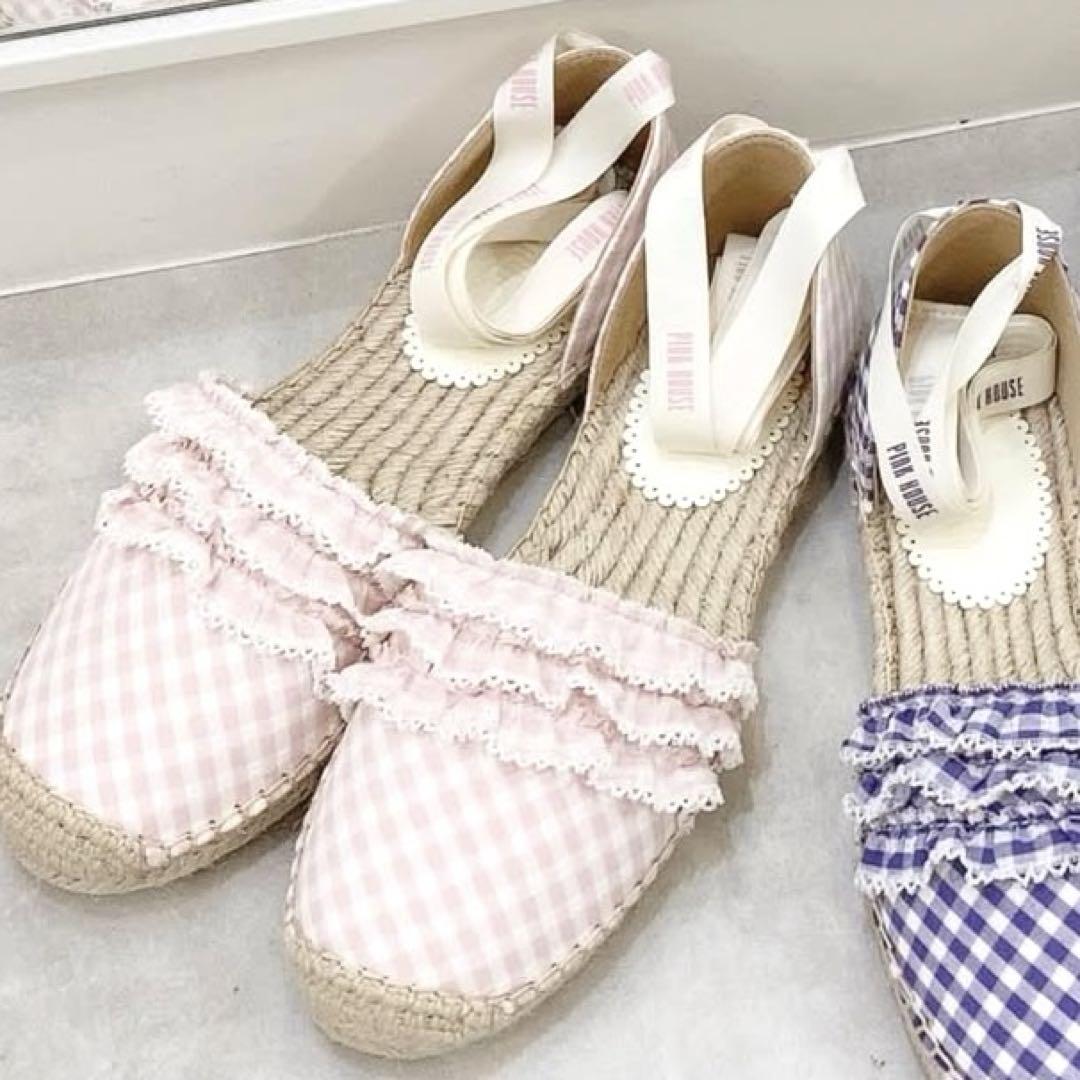 OUTLET】ロゴリボン付きエスパドリーユ｜ピンクハウス