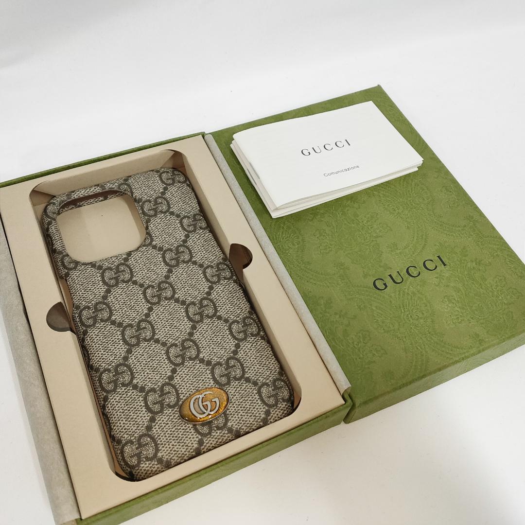 ○★新品 未使用 GUCCI オフィディア iPhoneケース 14pro 用