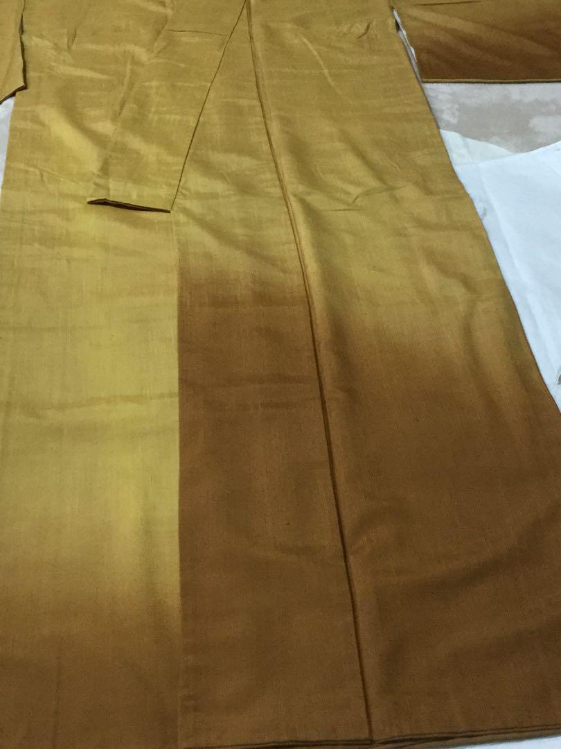 爆買いお得 正絹袷紬 呉服訪問着小紋羽織コート袋帯取り扱い XZx8B-m13627000541 定番大得価