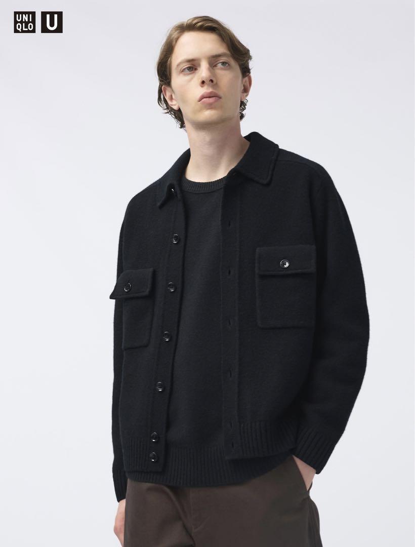 UNIQLO U ラムニットジャケット - トップスヴィンテージ
