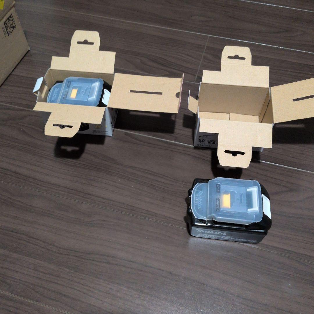 Makita 18V 6.0Ah リチウムイオンバッテリー 2個セット Makita 18V 6.0Ah リチウムイオンバッテリー 2個セット