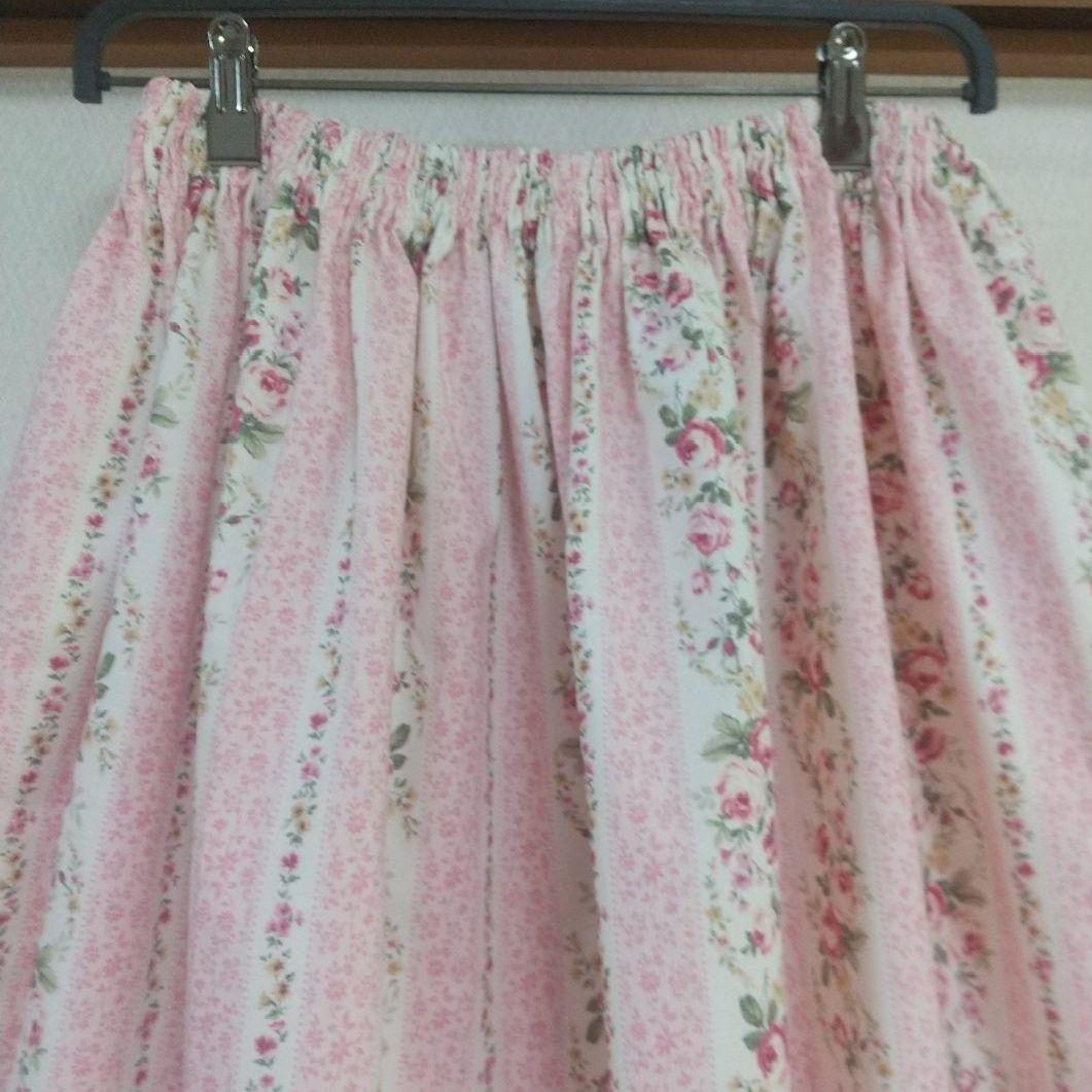 花柄レース シュシュ♡ハンドメイド