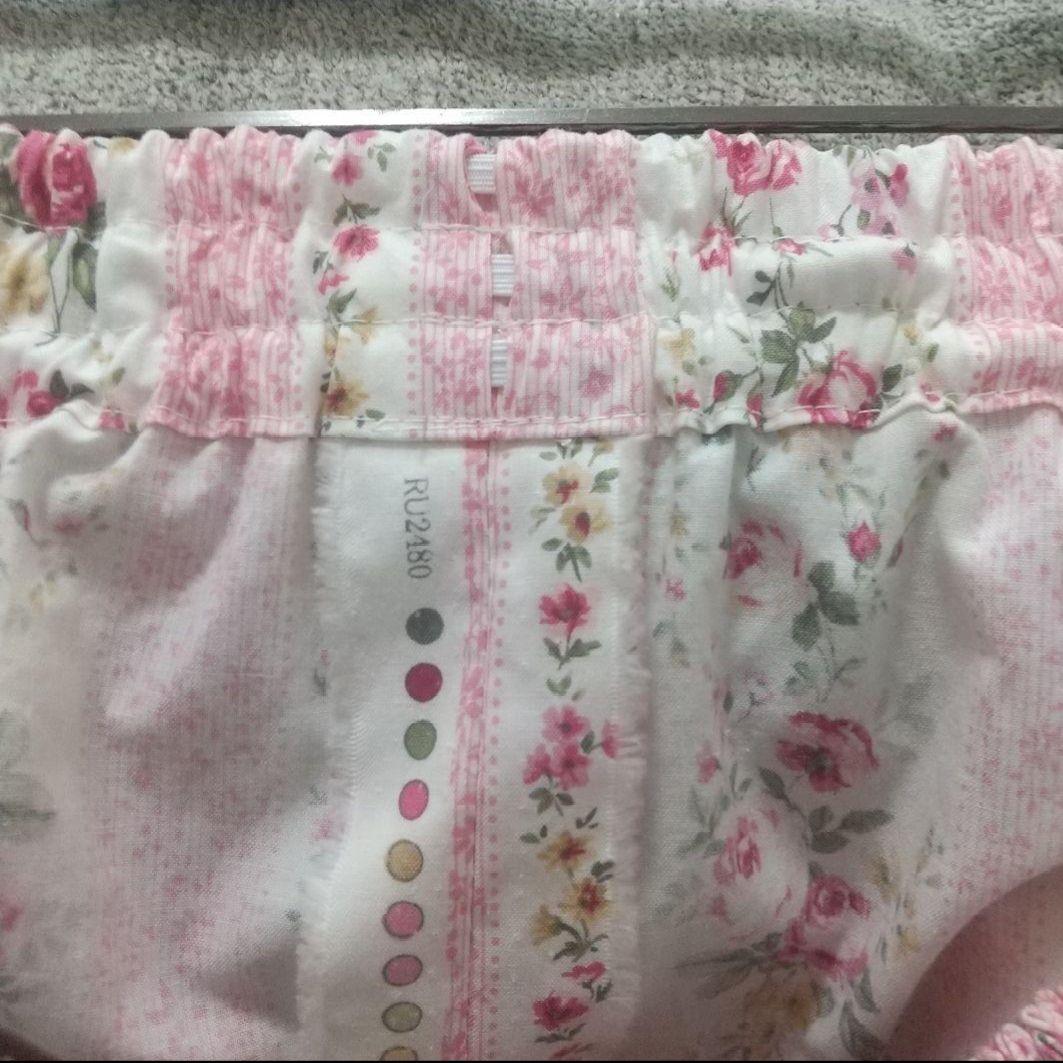 花柄レース シュシュ♡ハンドメイド