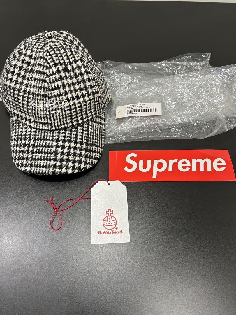 帽子 Supreme HarrisTweed Classic Logo 6-Panel