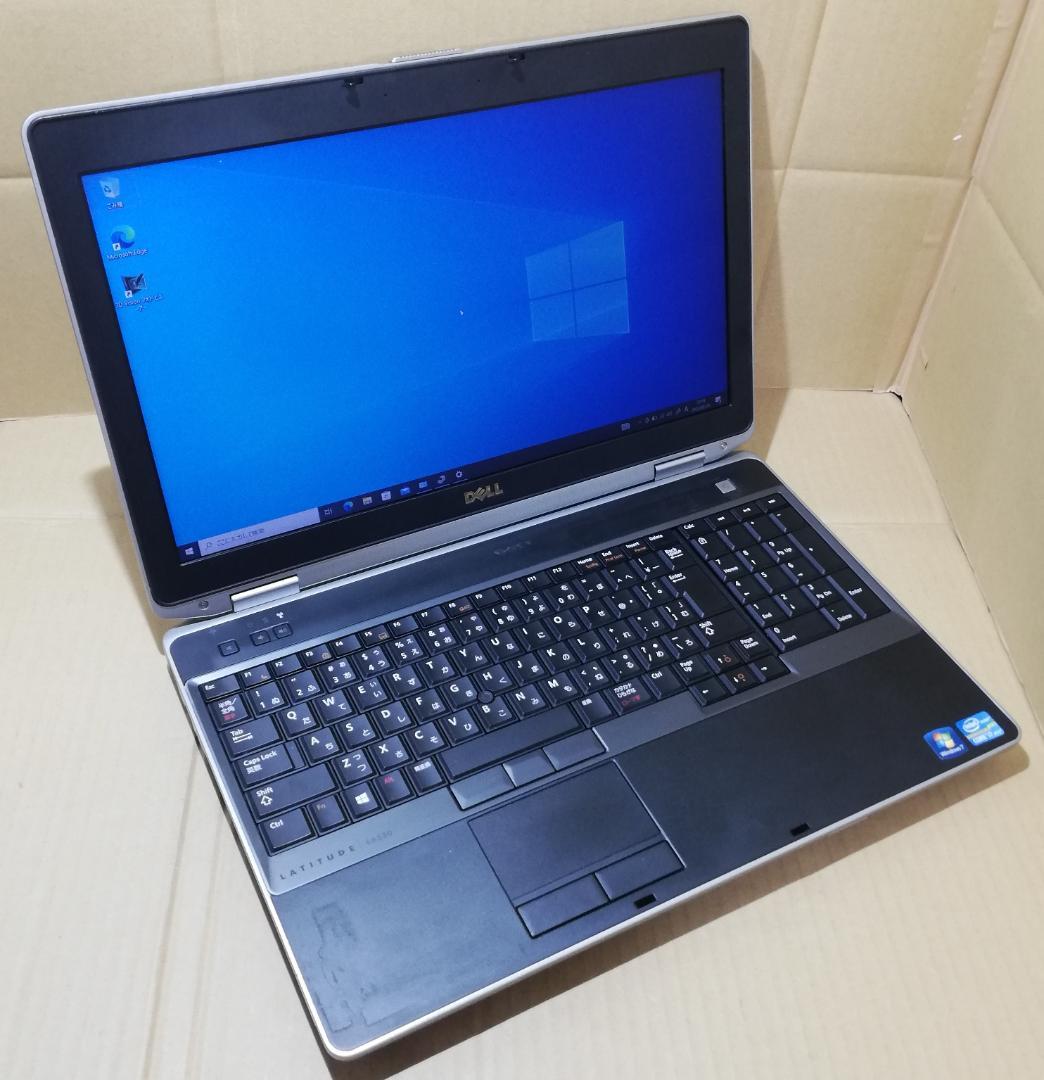 15.6型　デル　E6530　i7-3720QM 2.6 8G SSD128GB