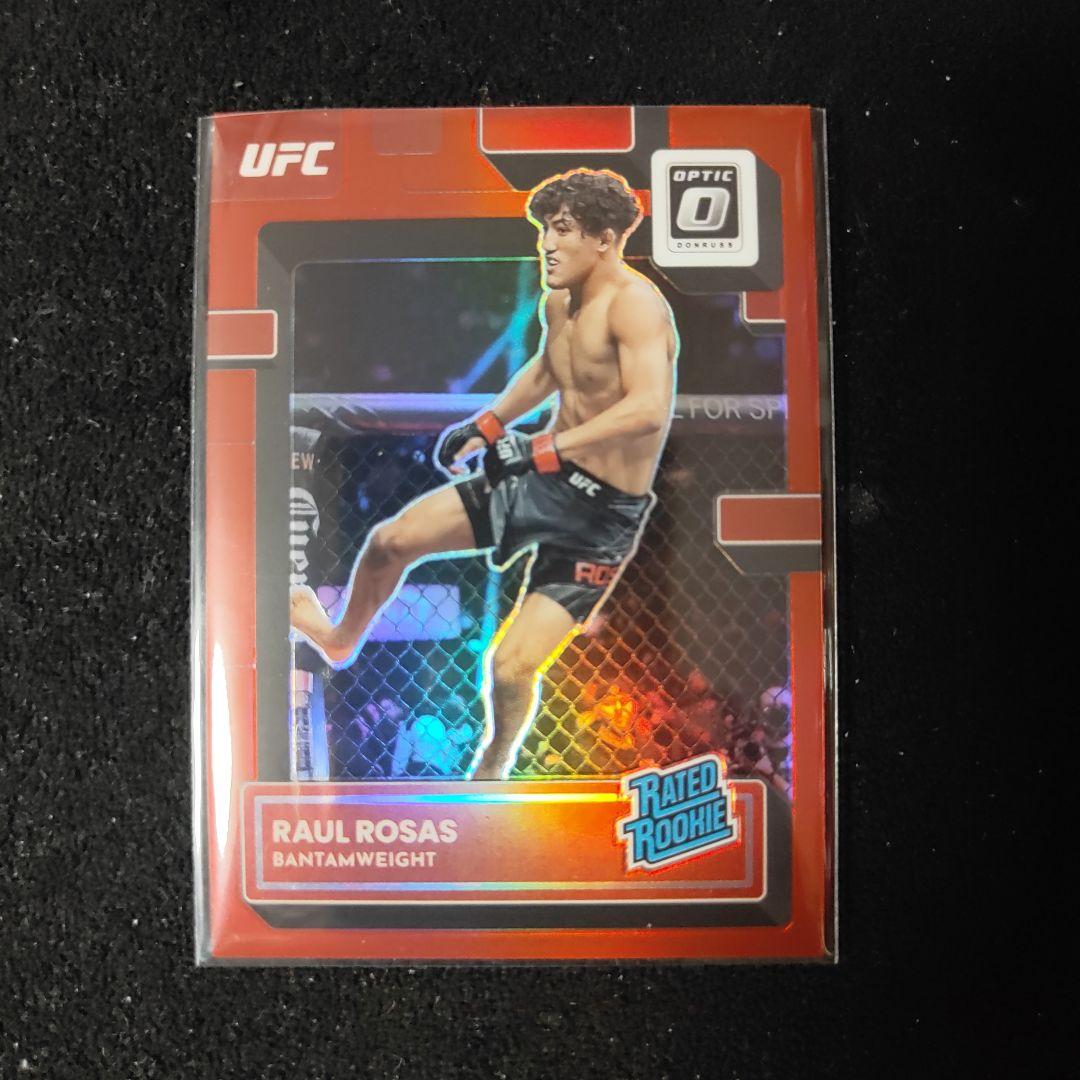 UFC　Optic　ラウル・ロサス　サインカード UFC Optic ラウル・ロサス カード - メルカリ