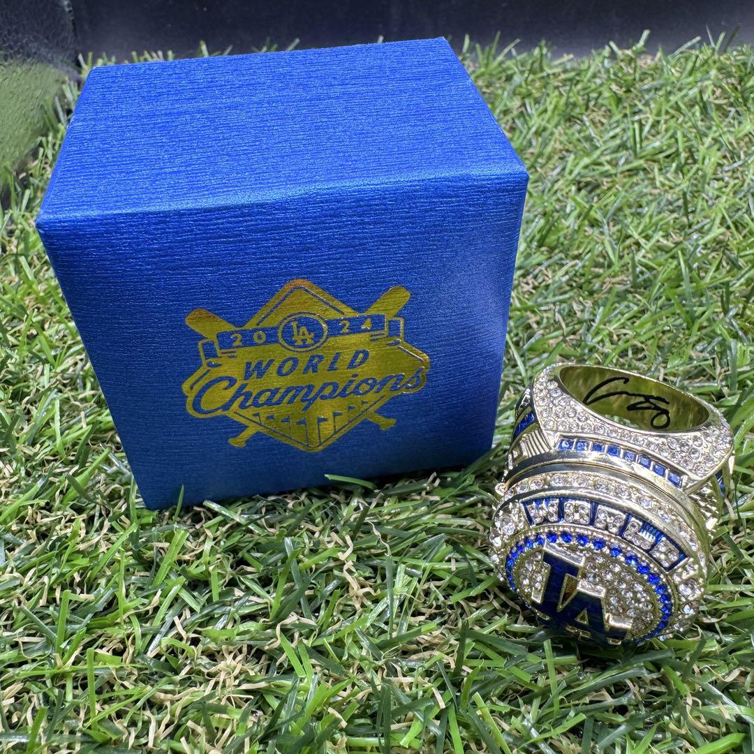 非売品　ドジャース　大谷翔平　2024 MLB チャンピオンリング 特製ケース