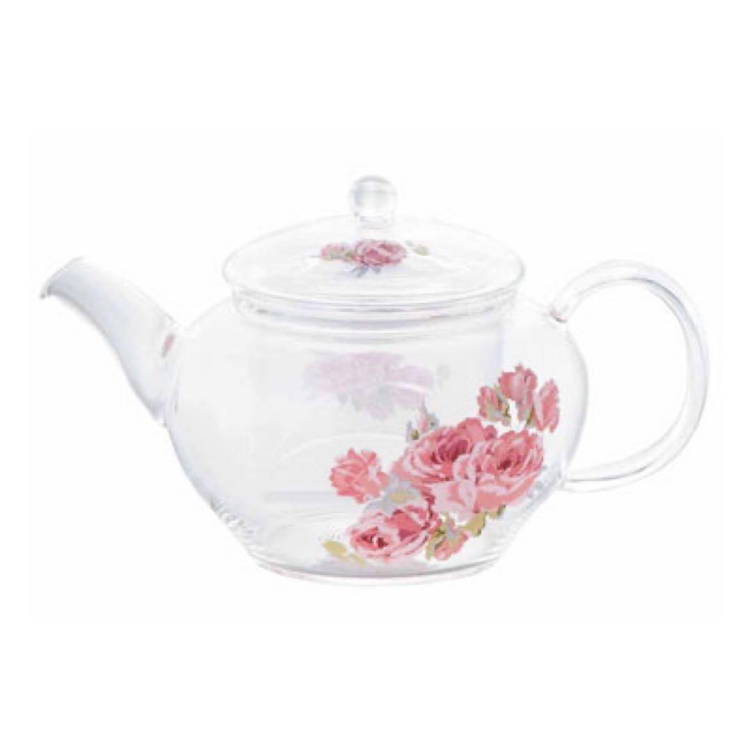 ローラアシュレイ ガラスポット LAURA ASHLEY
