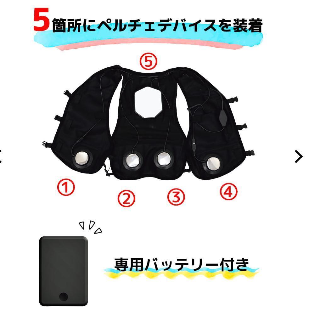 ワークマン ウィンドコアアイス×ヒーターペルチェベストPRO2 2025 新品 WZ-5 ウィンドコアアイス×ヒーターペルチェベストプロ2