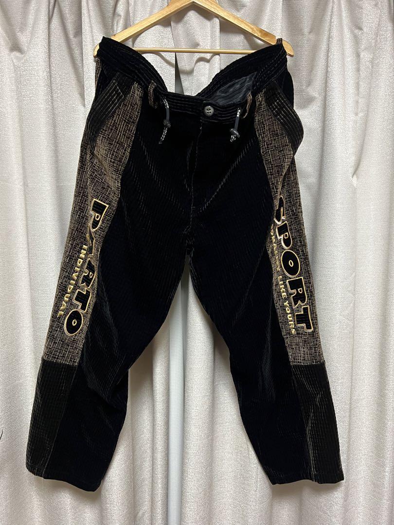 競売 セットアップ ベロア コーデュロイ SPORT PARTO 90s B系 メルカリ - トップス