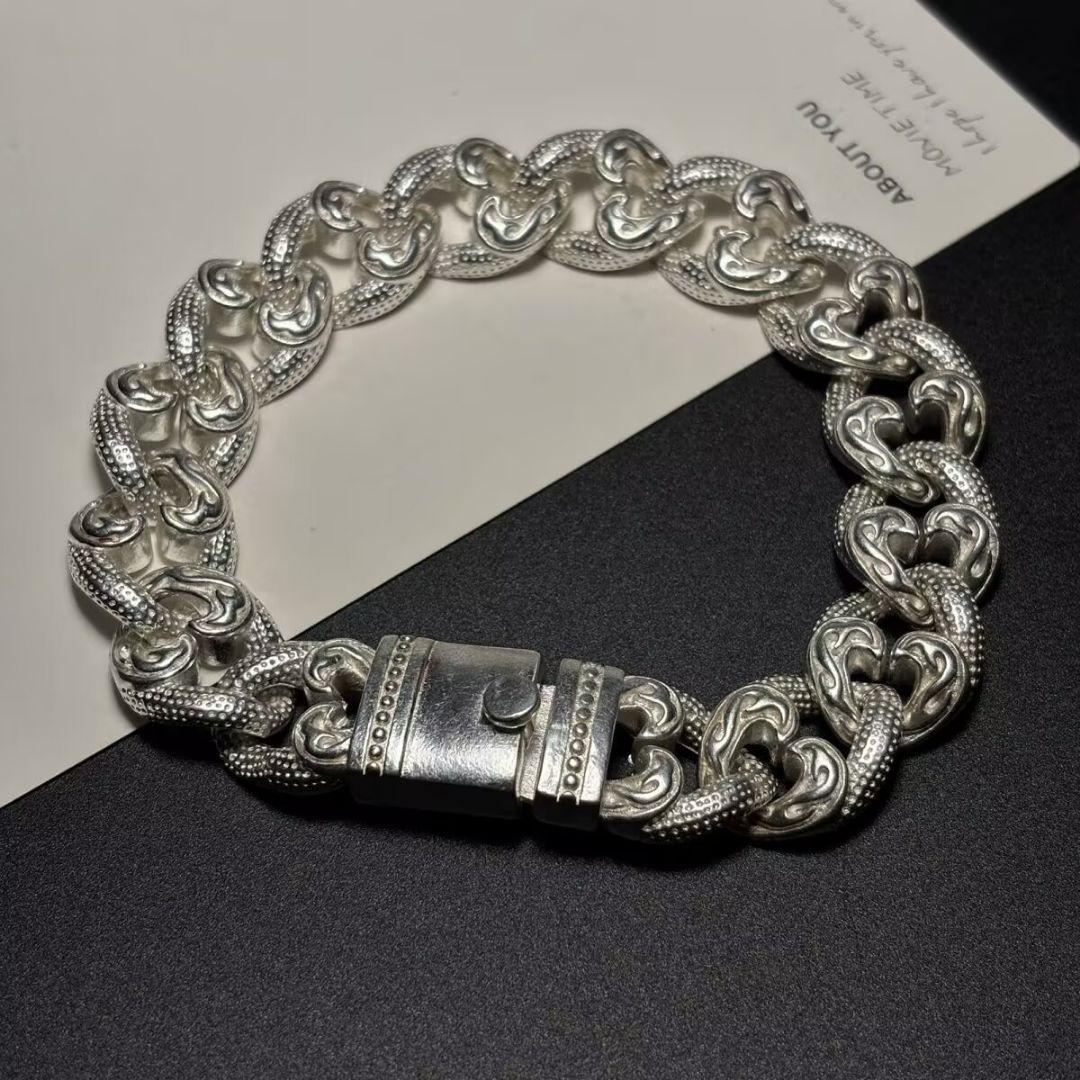 Amazon.com: AIRUiXUAN S925 Sterling Silver Braided Punk
