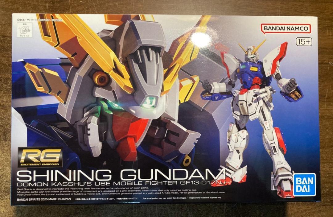 新品　RG 機動武闘伝Gガンダム シャイニングガンダム