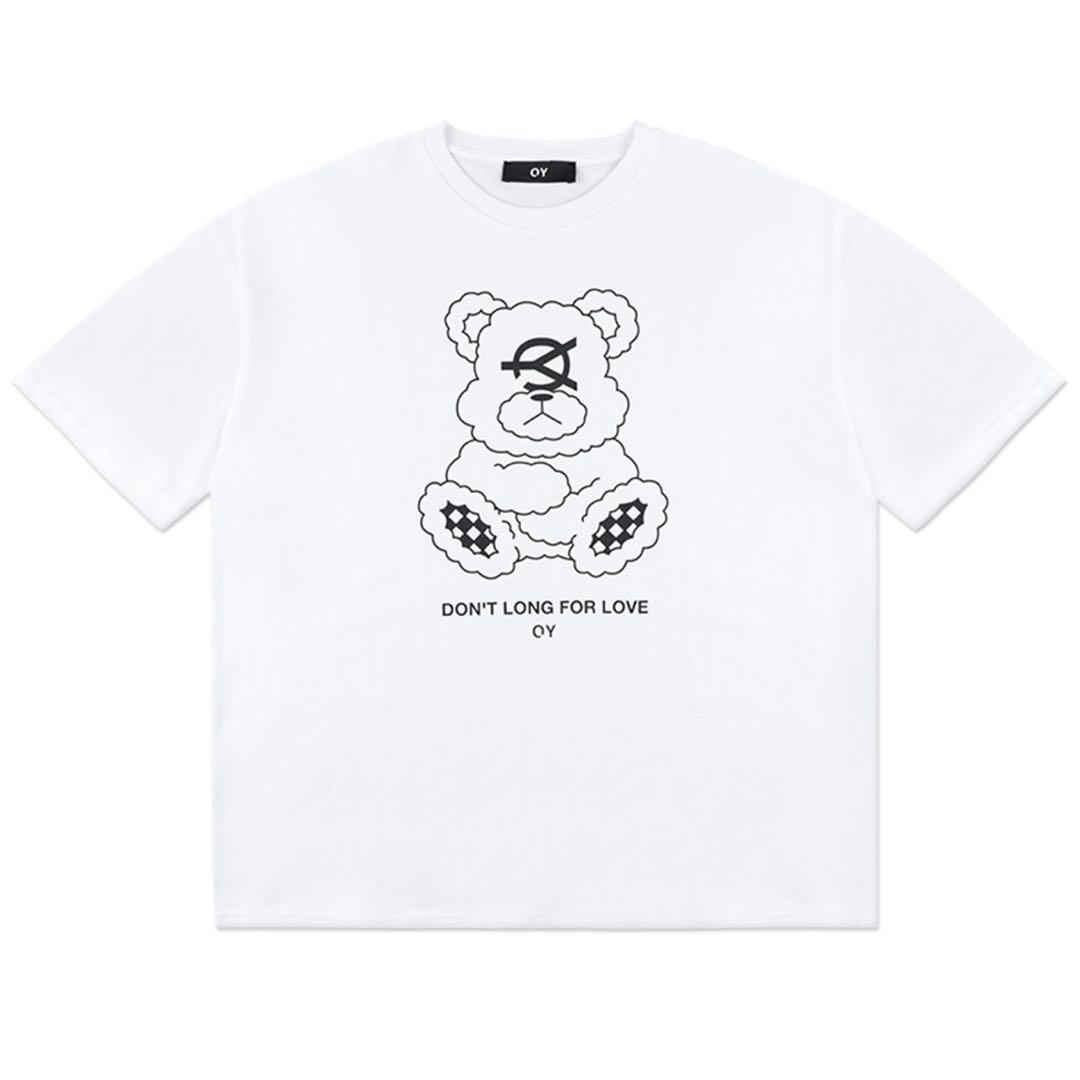 Oy オードリープリント半袖Tシャツ ホワイト OY tシャツ 「OY/オーワイ」ODOLLY T/オードリープリント半袖T