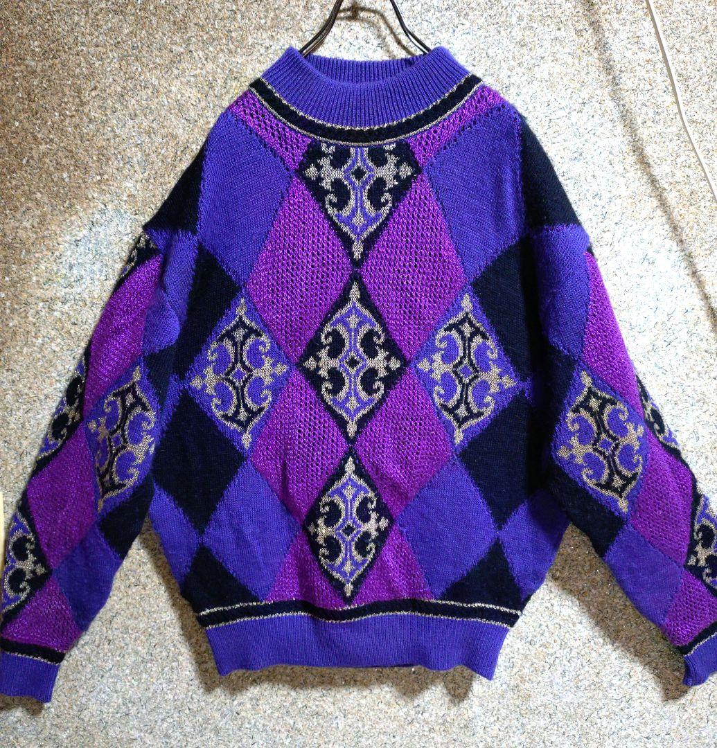 新しい レア・90s】フィッチェ 小西良幸 ドン小西 デザインニット Lサイズ アクセサリー