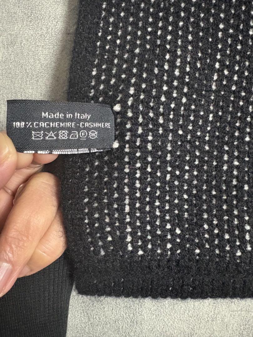 CHANEL カシミヤマフラー