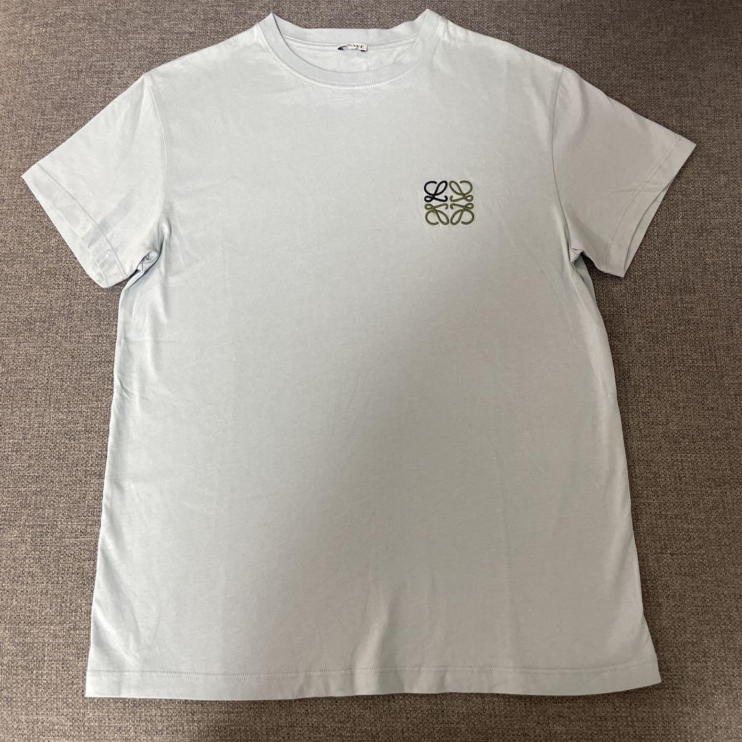 美品】LOEWE ロエベ アナグラム刺繍 ワンポイント Tシャツ
