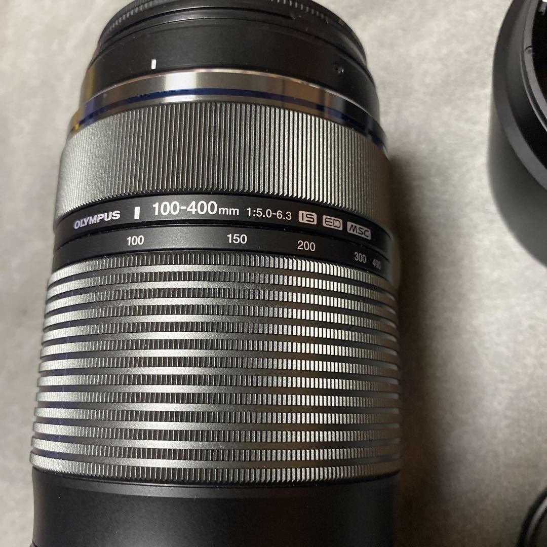 OLYMPUS M.ZUIKO 100-400mm極美品フィルター追加 - メルカリ