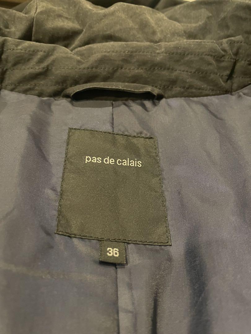 パドカレ　pas de calais ダウンジャケット　黒