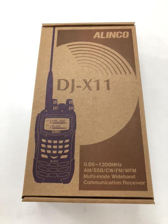 【超美品】アルインコ ハンディレシーバー DJ-X11 広帯域受信機