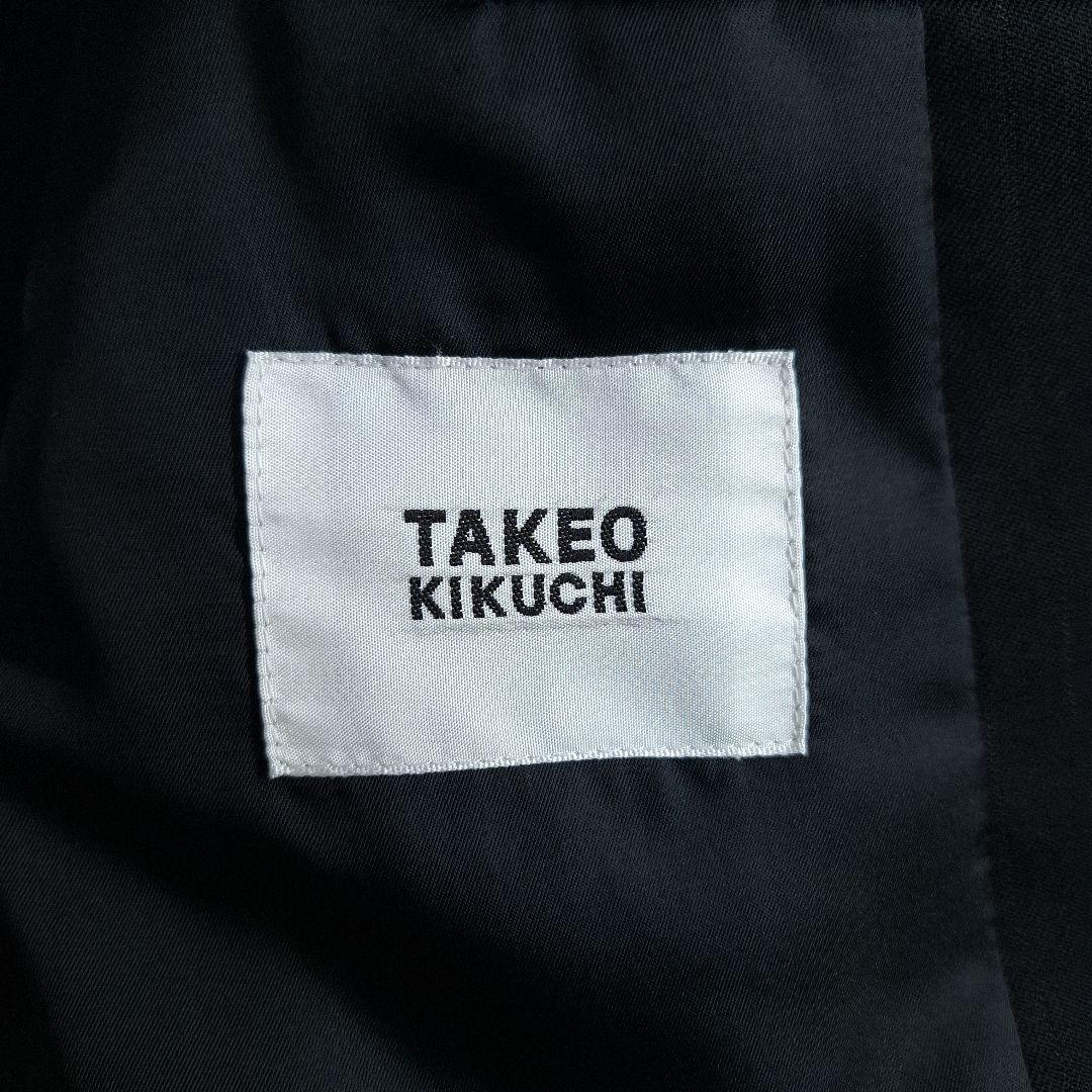 【美品/現行タグ】TAKEO KIKUCHI セットアップ スーツ 黒 L 美品/現行タグ】TAKEO KIKUCHI セットアップ スーツ 黒 L