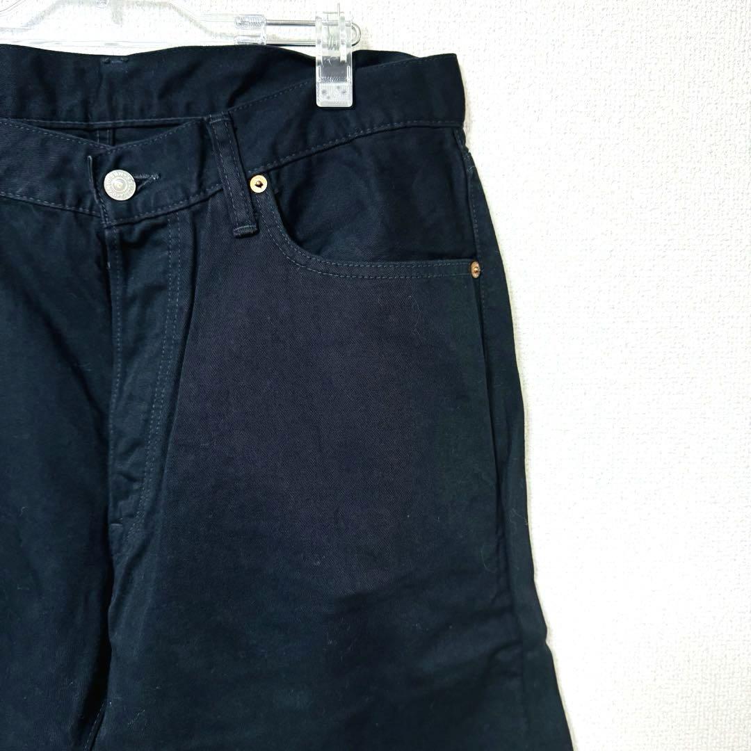 ステュディオ・ダ・ルチザン　ブラック　綿パン　LL 美品　メンズ　チノパンツ