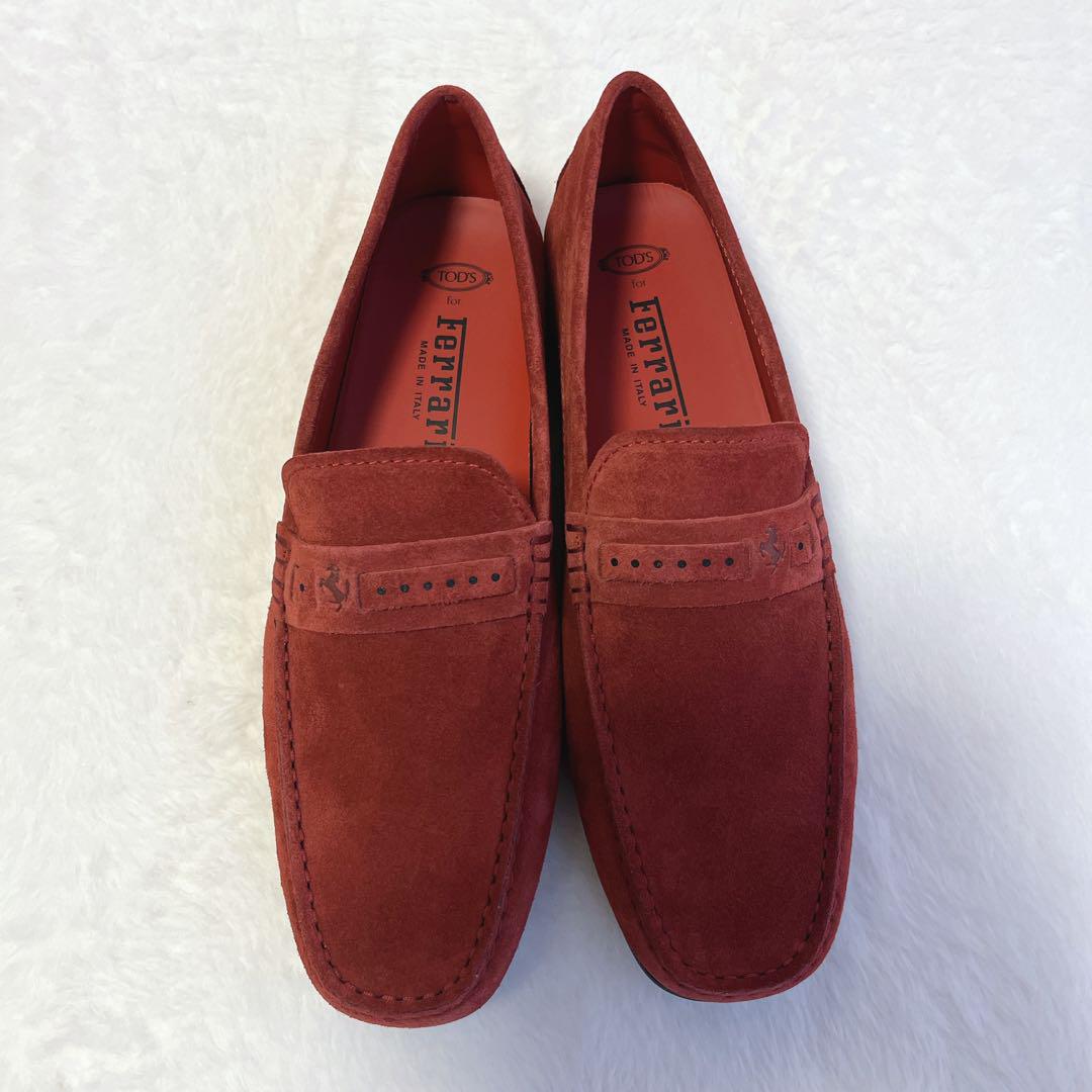 【未使用】 TOD’S Ferrari シティ ゴンミーニ ドライビングシューズ