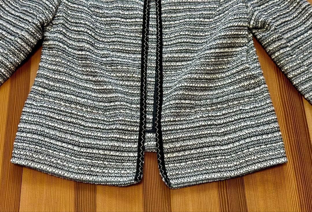 新品未使用 百貨店 ノーカラージャケット レナウン ad addenda 日本製