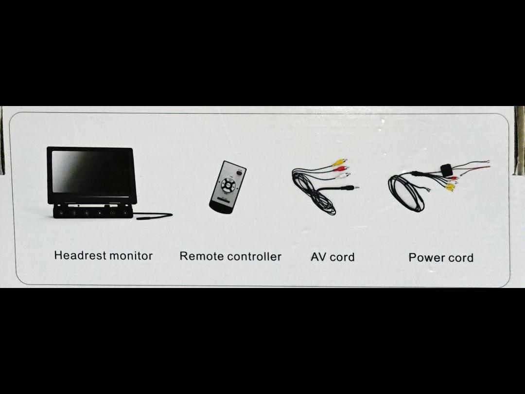 ヘッドレストモニター　10.1インチ　未使用品
