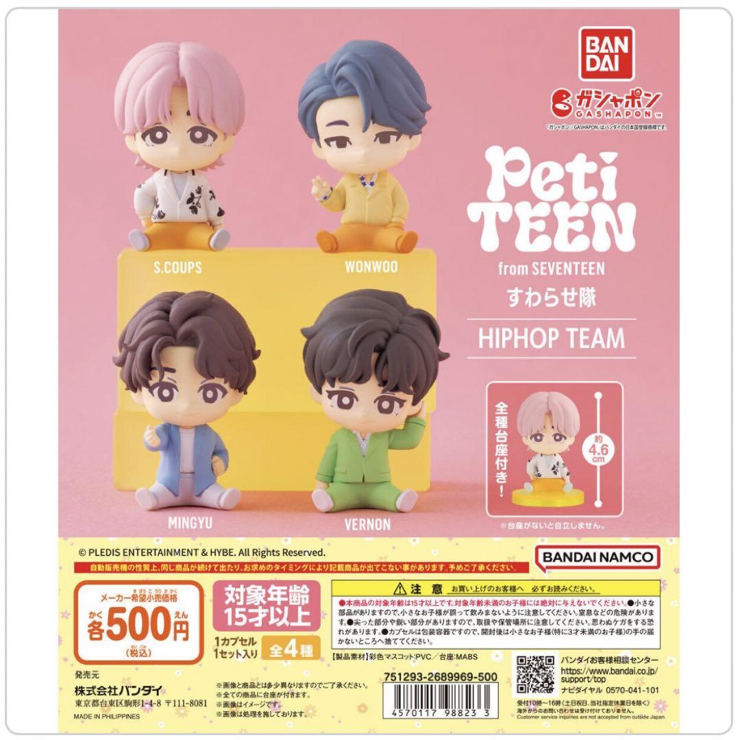 PetiTEEN SEVENTEEN セブチ すわらせ隊 ミンギュ - メルカリ