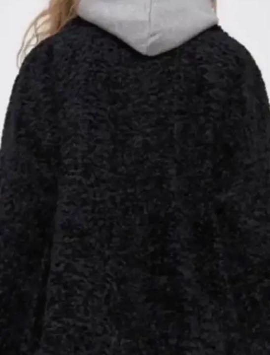 ZARA ラクスチャーファブリック ファ 黒 新品 VXKAm-m13652703399 ザラ アウター コート 高評価通販