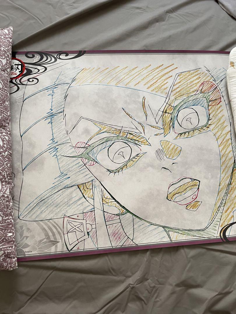 鬼滅の刃　ダイニング　遊郭編　お楽しみくじ　B2原画ポスター　蕨姫　堕姫