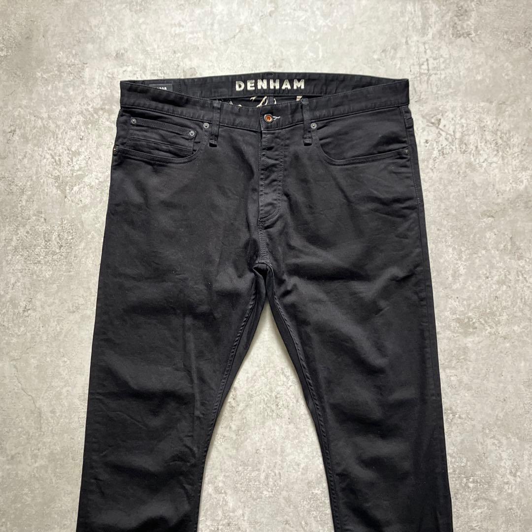 大きいサイズ DENHAM RAZOR 36 FBL デンハム デニム ブラック 大きいサイズ DENHAM RAZOR 36 FBL デンハム デニム ブラック