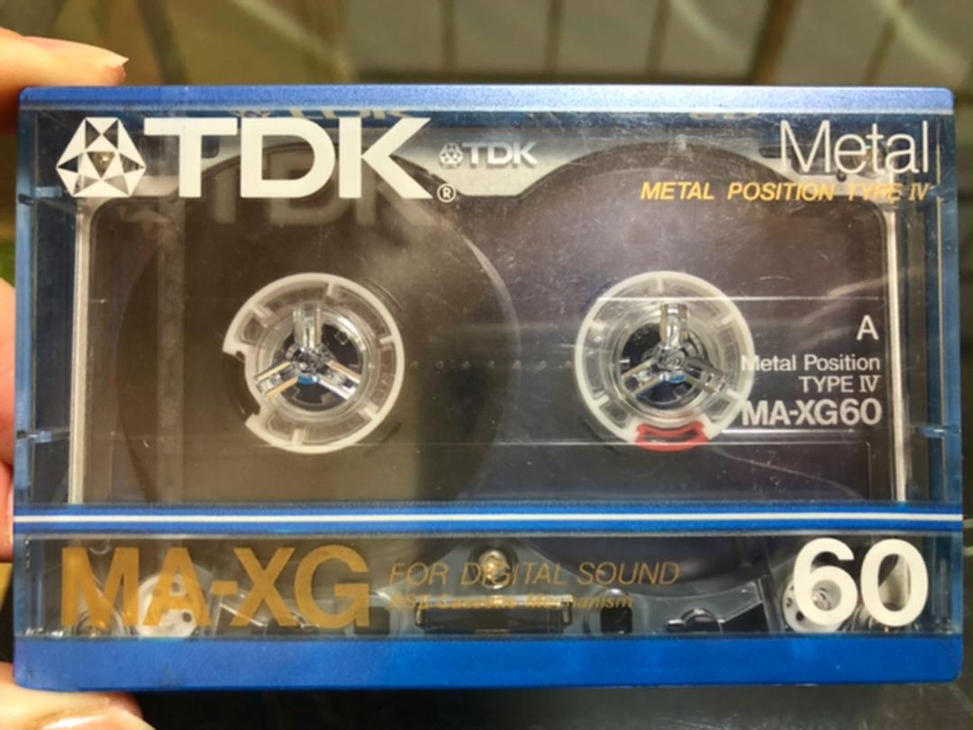 人気爆買い 未開封！！カセットテープ TDK MA-XG60 メタル タイプ- IV