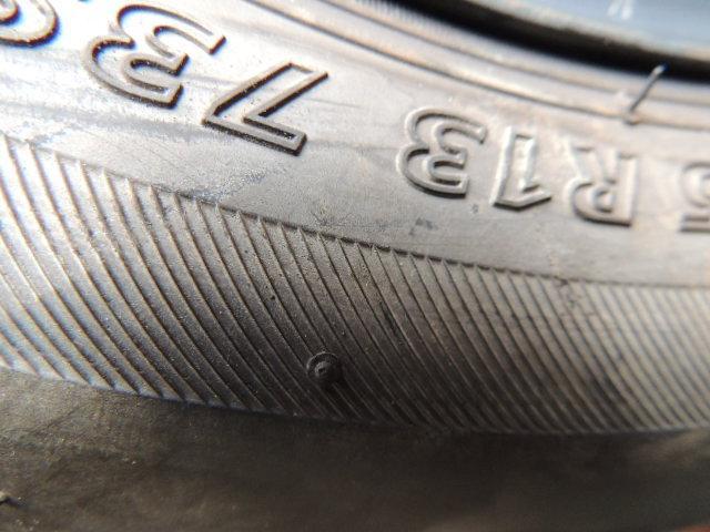 T198　155/65R13　ブリヂストン　4本　2016年製　ホンダカバー付き