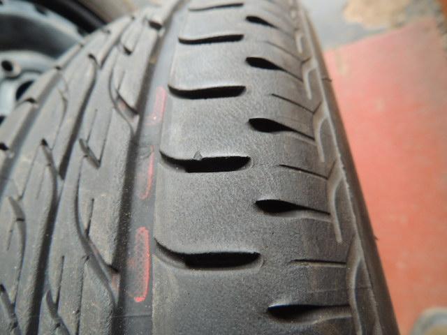 T198　155/65R13　ブリヂストン　4本　2016年製　ホンダカバー付き