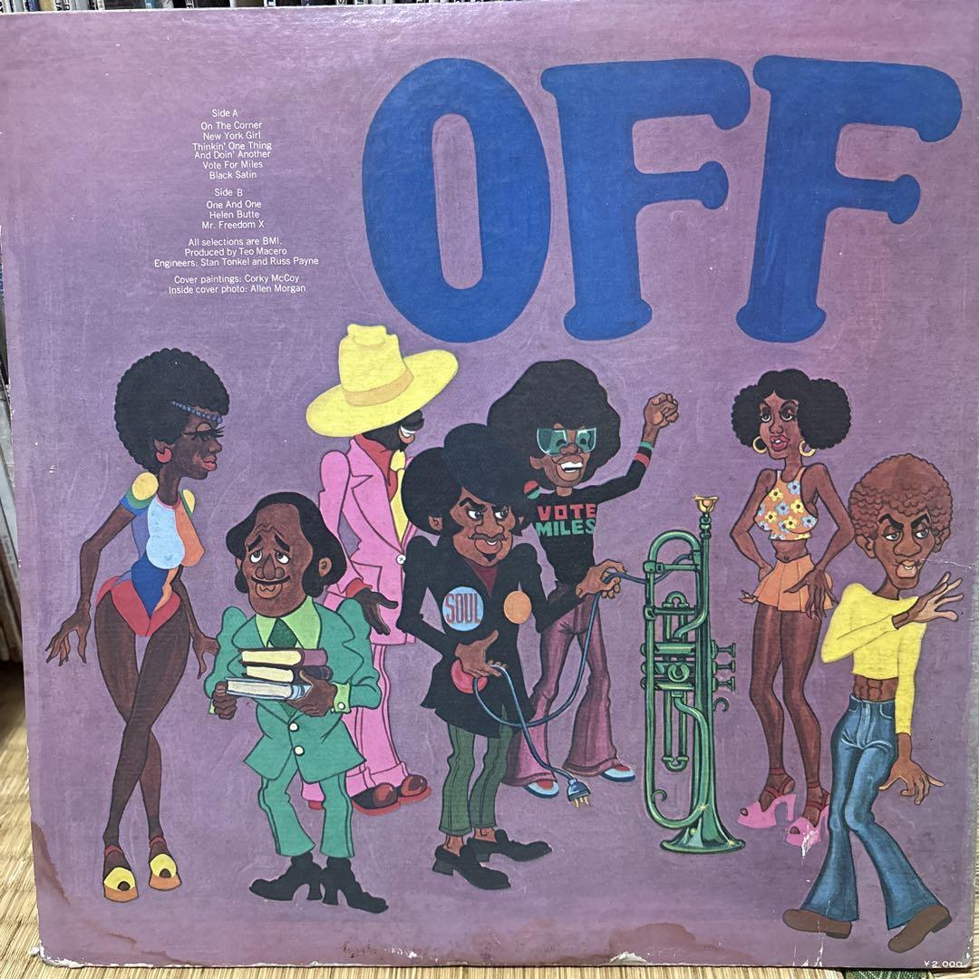 洋楽 miles Davis ON the Corner SOPL 125