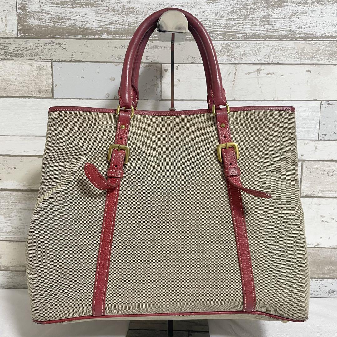 PRADA キャンバス|レザー