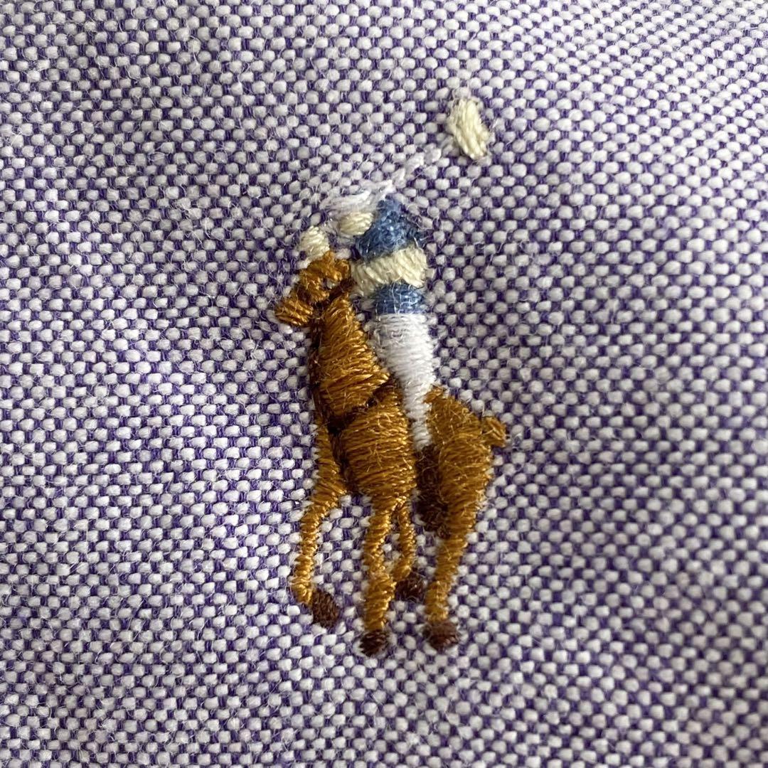 希少☆ラルフローレン 長袖シャツ ポニー刺繡 サイズ4 M相当