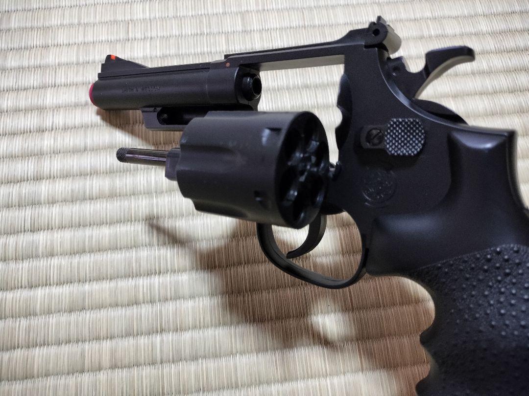 エアガン　クラウン　S&W　M19　コンバットマグナム　リボルバー　18歳以上