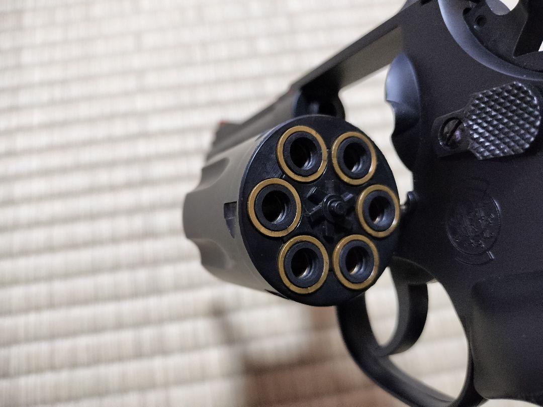 エアガン　クラウン　S&W　M19　コンバットマグナム　リボルバー　18歳以上