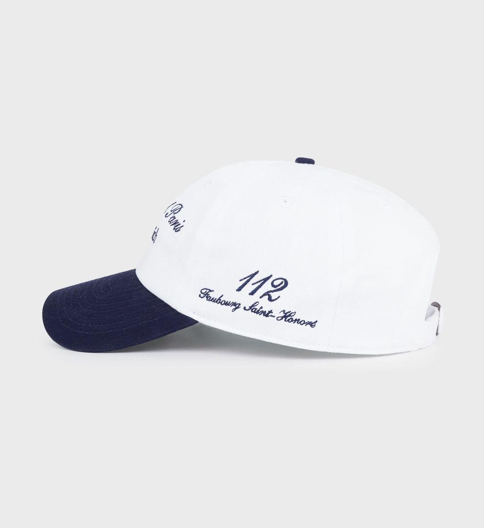 スポーティアンドリッチ sporty&rich キャップ ネイビー コットン