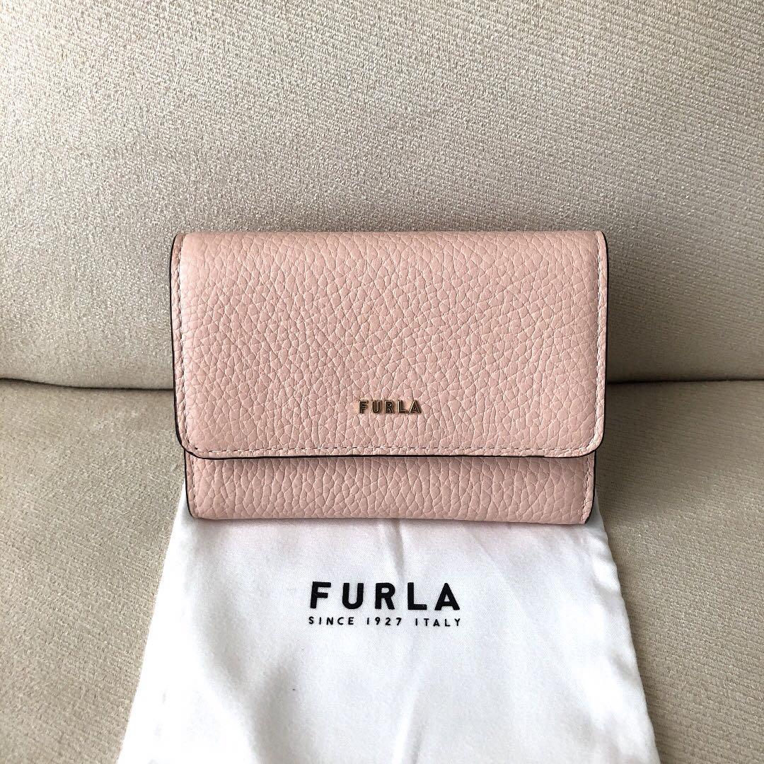 新着入荷の通販 新品☆FURLA ピンクベージュ バビロン 財布 定価28,600円 フルラ 小物
