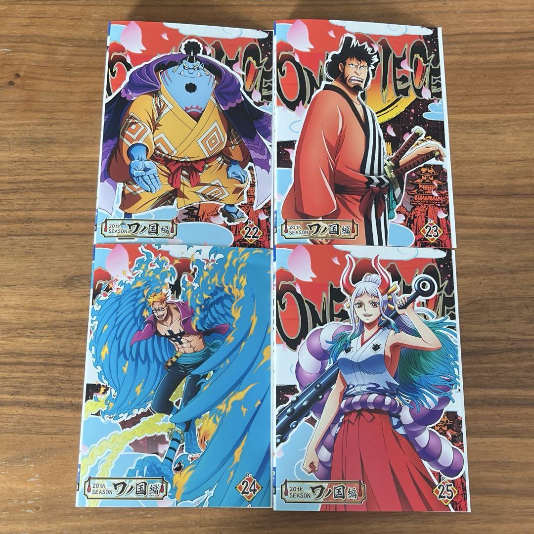 ※抜けあり ワンピース ワノ国 DVD 29枚 ONE PIECE ワンピース ワノ国編 22巻〜29巻 DVD 8枚セット