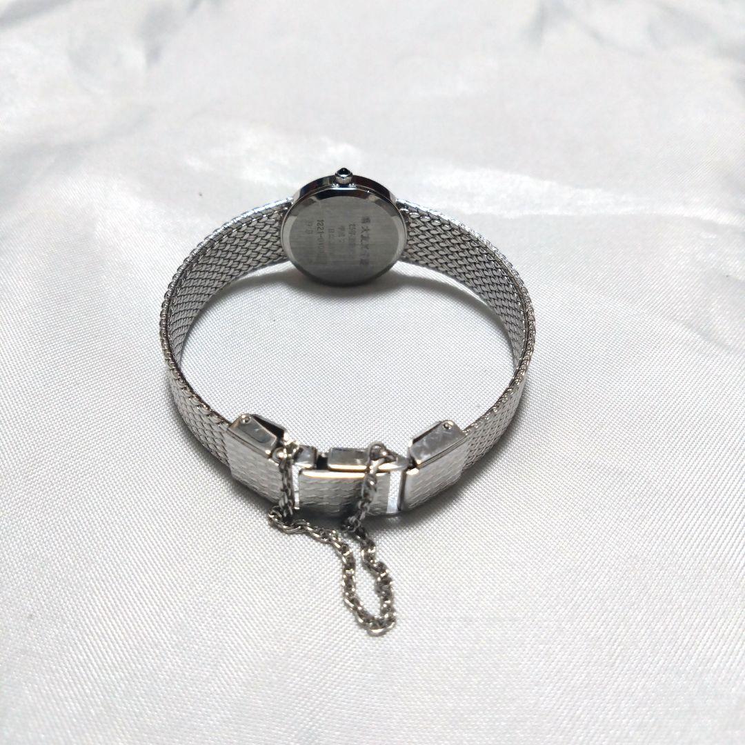 超希少　美品　SEIKO　エクセリーヌ　3針　シルバーカラー　新品電池