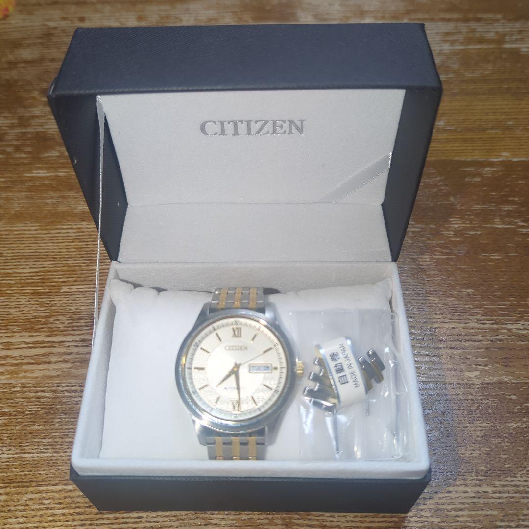 人気！！　CITIZEN 自動巻き 腕時計　 NY4057-63P