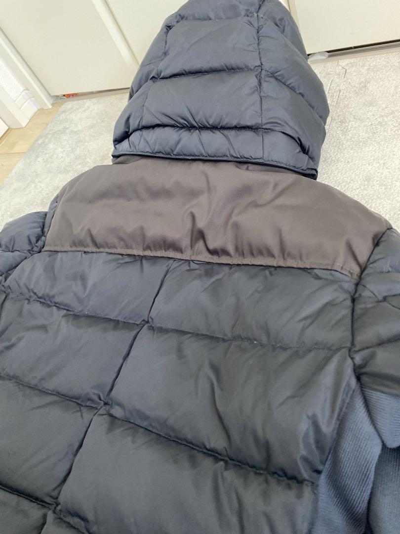 MONCLER GRENOBLE ブラックダウン　サイズ1