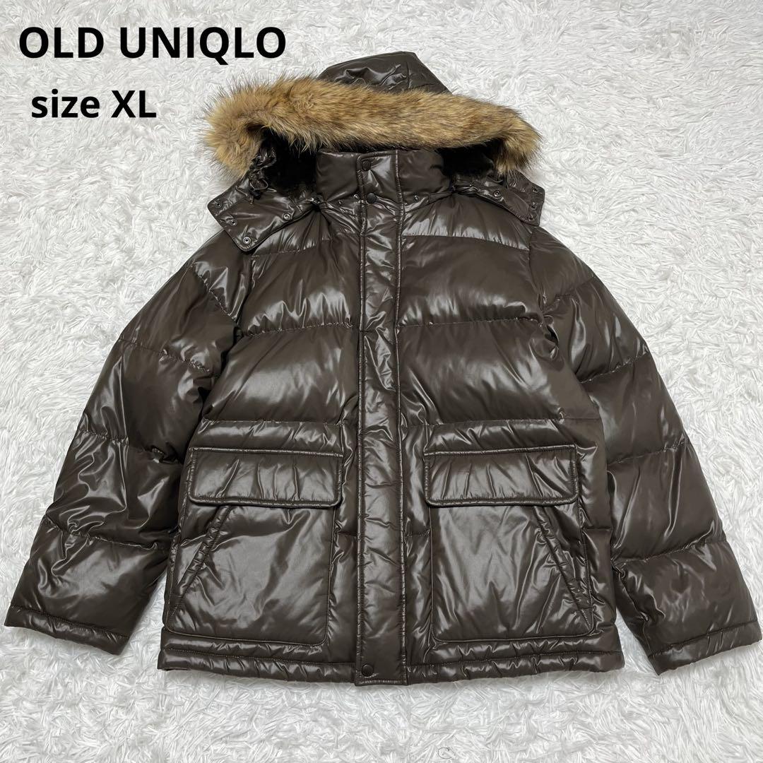 美品 オールドユニクロ Y2K プレミアムダウン 3way XL グランジ