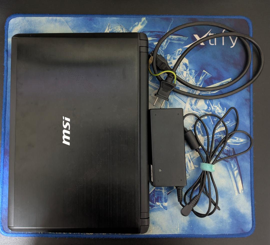 可 MSI ゲーミングノートPC GE40 2OC 動作 済み