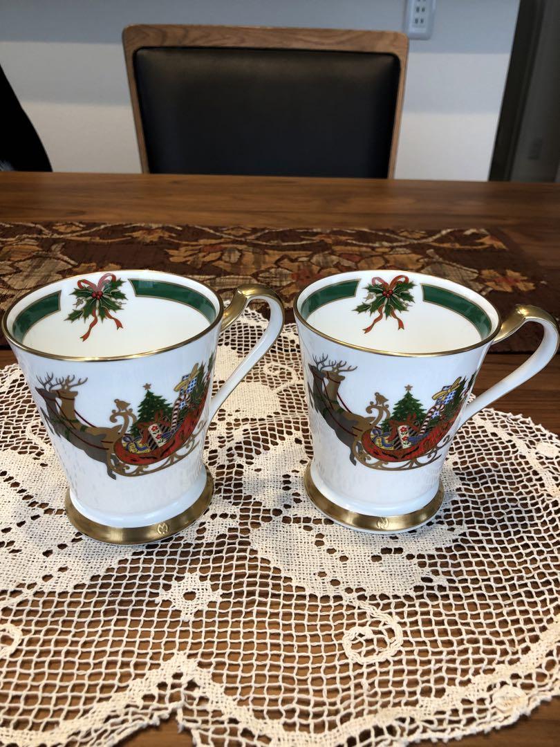 ナルミ.クリスマスマグカップ2客